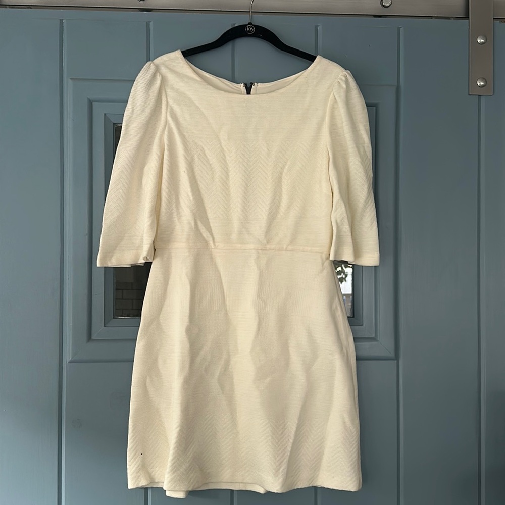Alice + Olivia short white dress